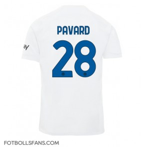 Inter Milan Benjamin Pavard #28 Replika Bortatröja 2023-24 Kortärmad
